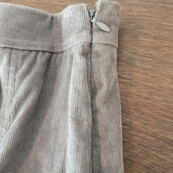 the impeccable pig size small mini corduroy scalloped hem skirt #108 - Picture 7 of 9